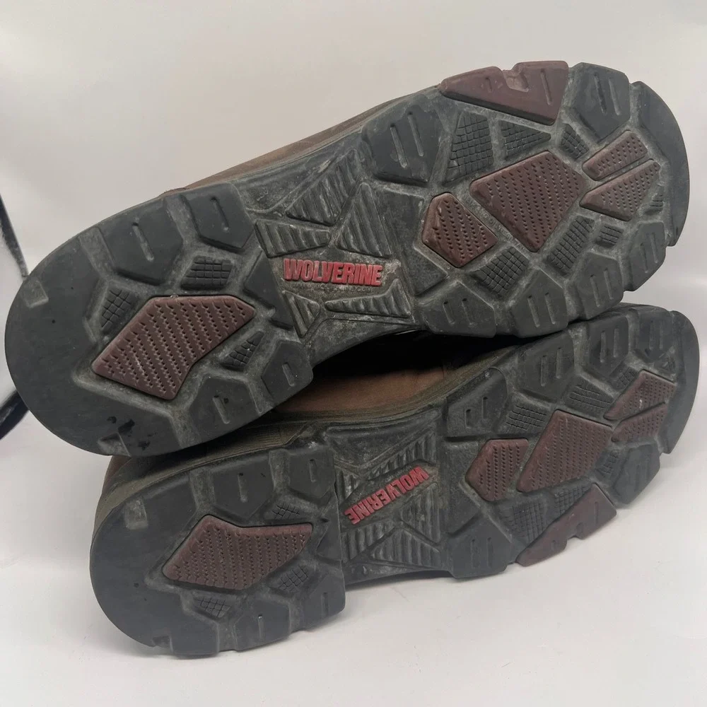 Wolverine EPX Waterproof Composite Toe Work Boots Mens 12 Brown Leather W10314